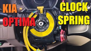 2011 Kia Optima Airbag Warning Light B1481 Clockspring Fix