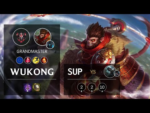 Wukong Support vs Senna - EUW Grandmaster Patch 10.12