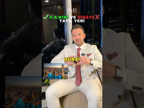 HAKİKİ Mİ HİKAYE Mİ GÖRELİM … #dubai #luxery #hoşiday