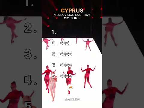 📊🇨🇾 Cyprus at Eurovision (2021–2025) | My Top 5
