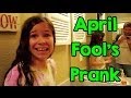 APRIL FOOLS DAY PRANK - YouTube