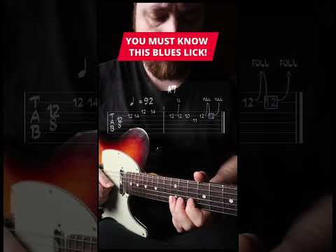 Awesome blues lick you must know