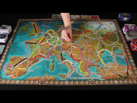 Spielgetuschel Review#10 - Brettspiel - Zug um Zug Europa 15. Jubiläum