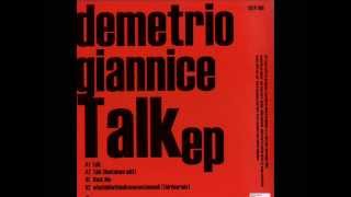 DEMETRIO GIANNICE - Talk