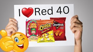 RED 40...