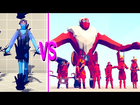 DARK PEASANT vs SECRET Team - Totally Accurate Battle Simulator TABS