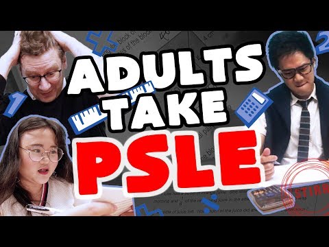 Adults Take PSLE Maths Paper and Almost Die