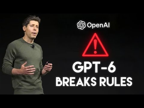 Video Thumbnail: GPT-6 Sparks Outrage: OpenAI’s Boldest and Most Controversial Move Yet
