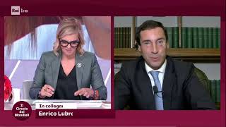 Avvocato Enrico Lubrano interviene sul Caso Juventus durante IL CIRCOLO DEI MONDIALI Rai Uno