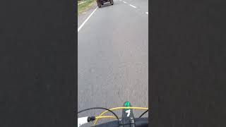 preview picture of video 'NH 4 Cycling | Overtaking a tractor by cycle |'