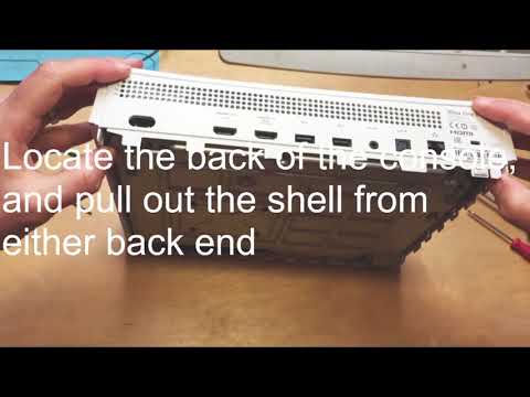 Xbox One S Console - How To Open Up & Careful Re-assembly