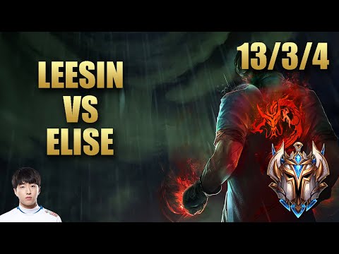 DWG Punch Lee Sin Jungle Vs Elise - KR Challenger Match Summary Patch 9.20