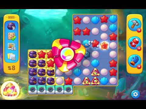 Fishdom Level 9911 - Daily Log #255