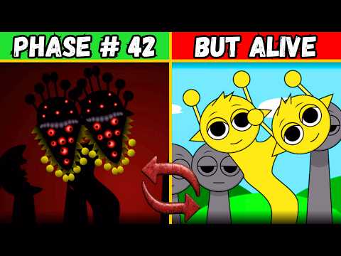 Incredibox Sprunki - Phase#42 VS Phase#42 BUT NEW Alive (NEW MOD)