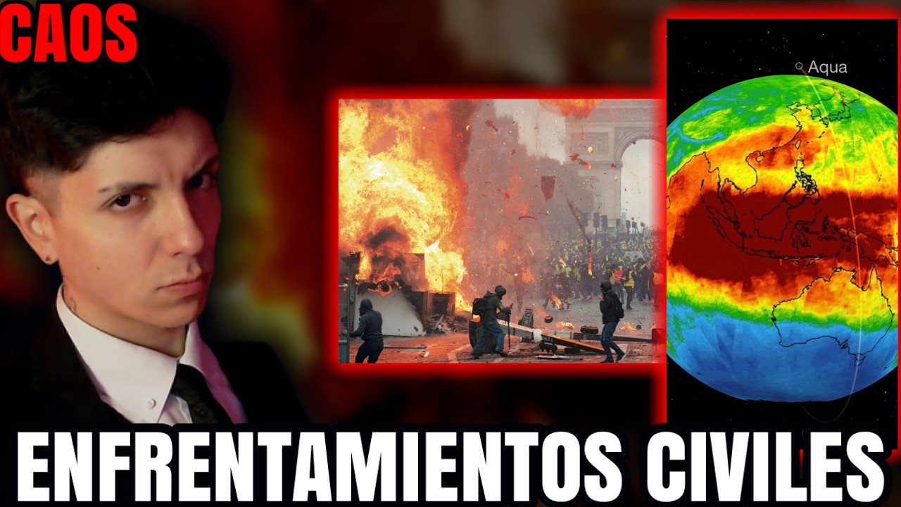 INUNDACIONES Y ENFRENTAMIENTOS CIVILES en el Mundo
