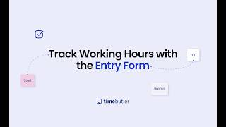 Enter Working Time Manually | Timebutler Tutorial