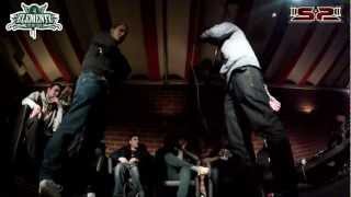 Hiphopcafé 4 Elementz: Cityscape IV - MC Battle - Ronde 1 - Woedy vs Mitged