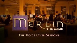 Coulisses de 'Merlin: The Game' - The Voice-Over Sessions - Colin Morgan 