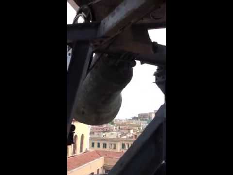 Il campanone  del Trionfale dalla cella