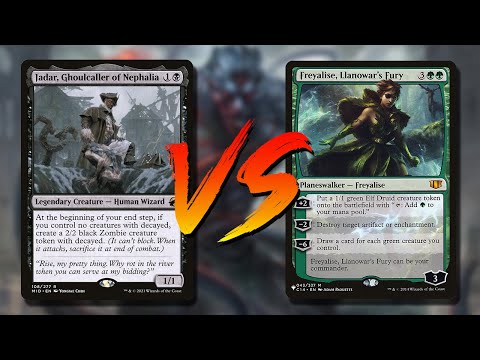 MTG Commander Gameplay 1v1 | Jadar Ghoulcaller of Nephalia | tribalkai