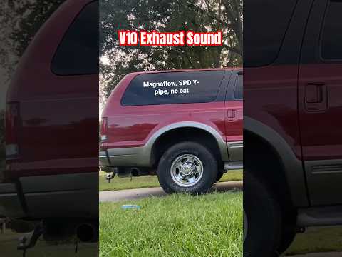 Excursion V10 exhaust #ratemychop #magnaflow