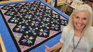 PATCHWORK QUILT MAKING!! BUDS AND BLOOMS PATTERN!
