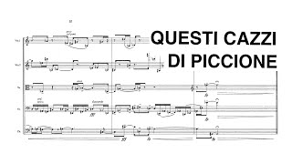 Frank Zappa - Questi Cɑzzi di Piccione (1992) (score &amp; audio)