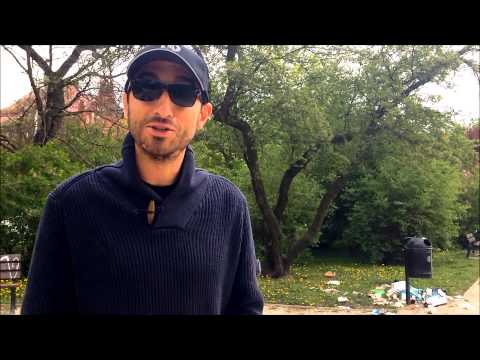 Ołbin Wrocław śmieci w Parku Tołpy