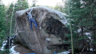 Video thumbnail of Sleight of Hand, V12. Camp Dick