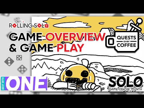 Quests Over Coffee | Solo Game Of The Month | Game Overview & Gameplay