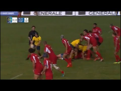 Kerman Aurrekoetxea superbly placed kick vs Russia U20 2019