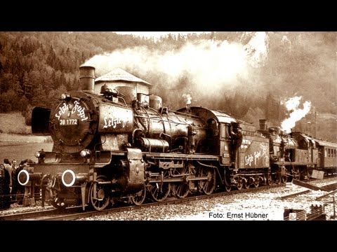 Dampfloks P 8 + T 18 des Bw Rottweil - Letzte Fahrt  / Ultima Corsa 1974