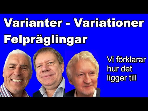 Samla mynt - Varianter - Variationer - Felpräglingar - Vi förklarar hur det ligger till