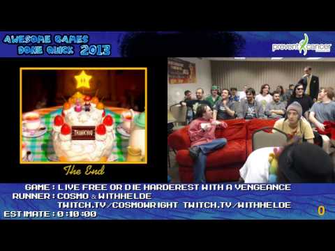 Live Free or Die Harderest With A Vengeance [NES] ft. Cosmo and Withhelde (AGDQ 2013)