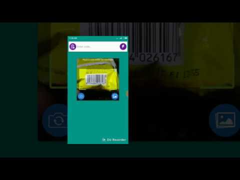 QR barcode scanner & generator Video