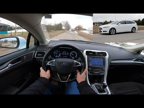2016 Ford Mondeo IV 2.0 TDCi 150 Hp POV Test Drive  @DRIVEWAVE1