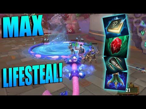 PURE NOODLE LIFESTEAL = FULL HEAL OFF WAVES! - Masters Ranked Duel - SMITE