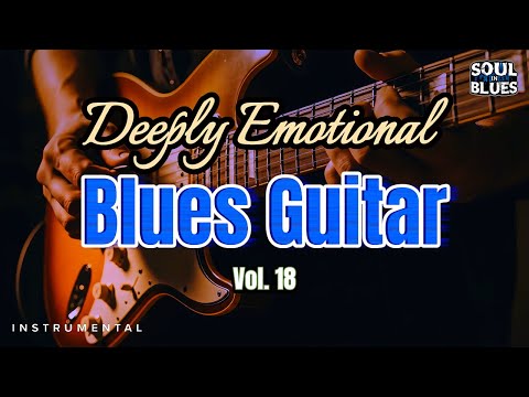 Deeply Emotional Blues Guitar 18 | Blues Echoes in a Silent Alley