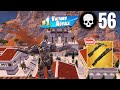 56 Elimination Solo vs Squads Wins (Fortnite Chapter 5 Season 3 Ps4 Controller Gameplay)