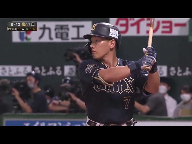 8月12日 ホークス対バファローズ ハイライト
