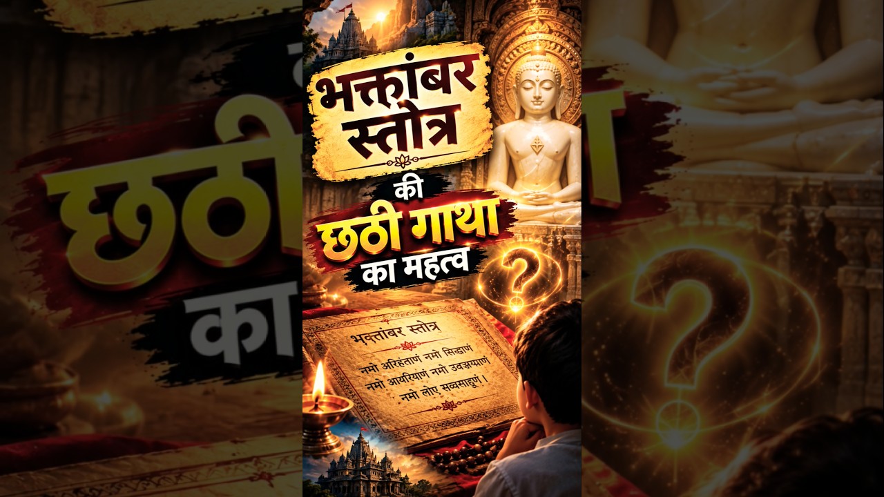 Bhaktambar Stotra Ki Chhathi Gatha Ka Adbhut Mahatva Aur Rahasya | #shorts #youtubeshorts #viral