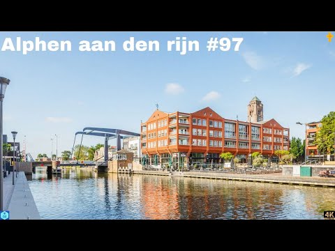 4K -Alphen aan den Rijn City driving downtown  - the Netherlands - 2020 #97