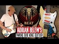 Adrian Belew’s Twang Bar King Guitar for BEAT King Crimson Tour with Steve Vai, Danny Carey & Tony L