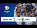 HIGHLIGHTS ARGENTINA 1 0 BRASIL COPA AMÉRICA 2021 10 07 21