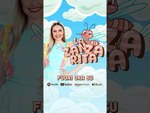 La Zanzarita 🦟 La mia nuova canzone dell’estate ☀️ Fuori Ora 🎵