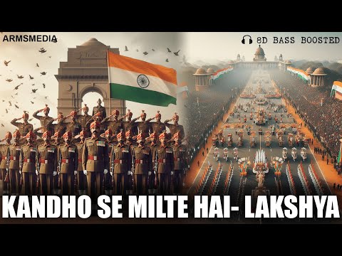 Kandhon Se Milte Hain Kandhe 8D Audio | Lakshya | Hrithik Roshan | Patriotic Song