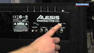 Video thumbnail for Alesis TransActive 400 Drum Monitor Overview - Sweetwater at Winter NAMM 2014 by Sweetwater