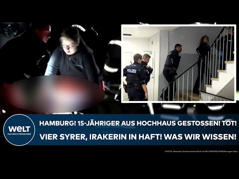 Video Thumbnail: HAMBURG: Hochhaus-Horror! 15-Jähriger aus Fenster gestoßen! Tot! Vier Syrer, eine Irakerin in Haft!