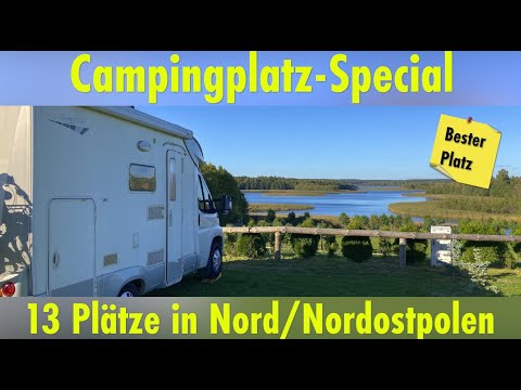 Campingplatz Special - 13 Campingplätze in Nordpolen