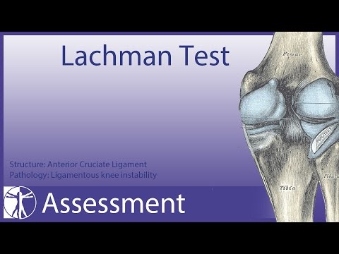 Lachman Test | Anterior Cruciate Ligament